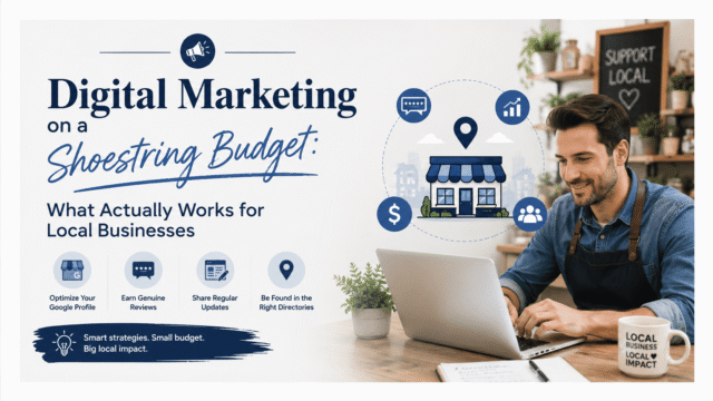 Digital Marketing on a Shoestring Budget What Actually Works for Local Businesses